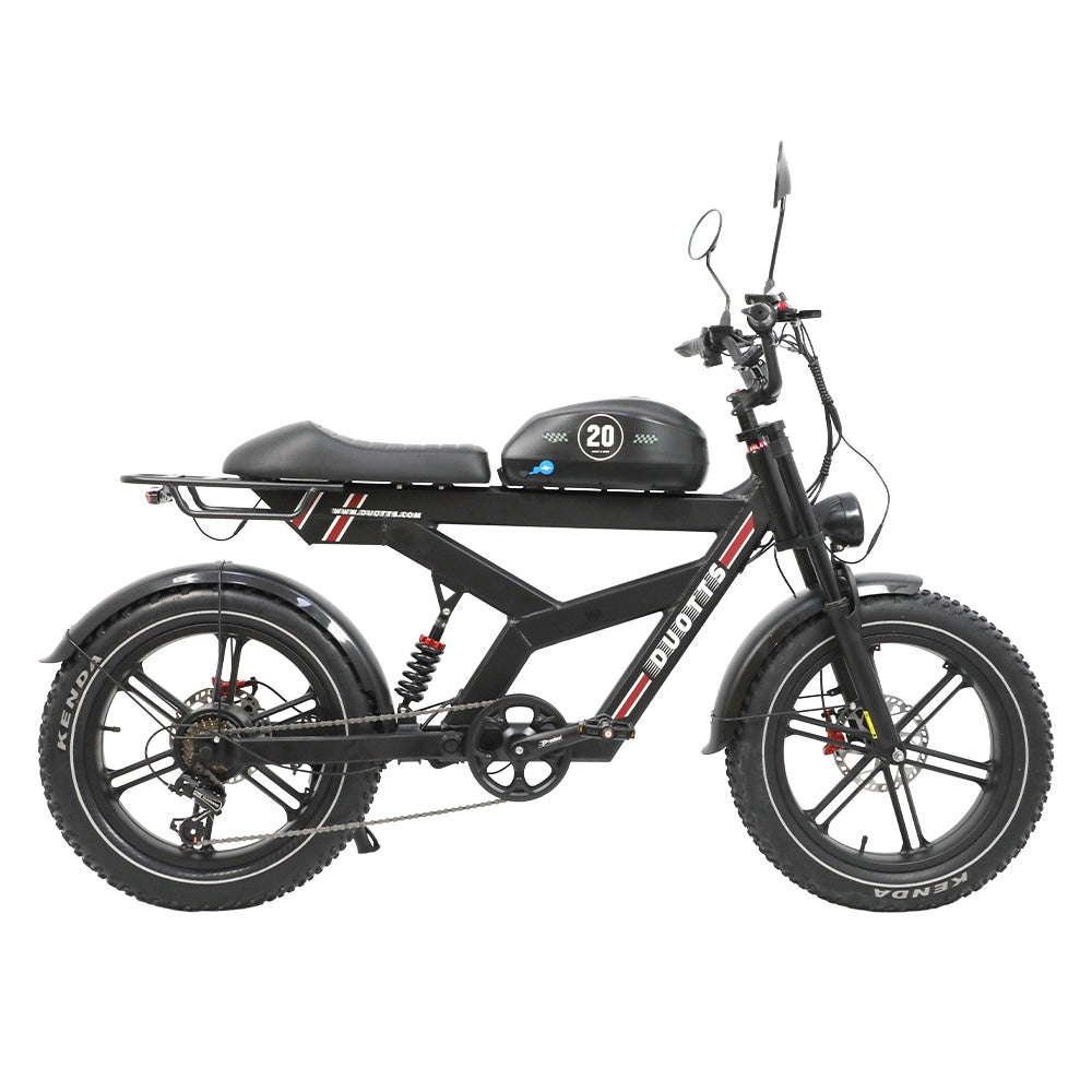 DUOTTS F20 20" Rétro Vélo tout terrain électrique 750W Moteur 52V 27Ah Batterie