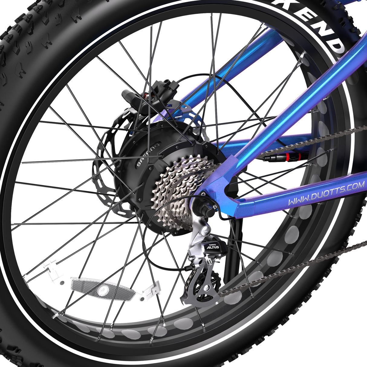 DUOTTS E26 VTT Électrique 26" Moteur 750W Puissant Autonomie Longue 48V 20Ah Batterie