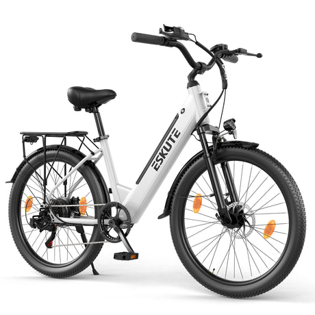 ESKUTE C100 Plus 26" Vélo Électrique pour Trajet Quotidien 250W Moteur 36V 13Ah Batterie