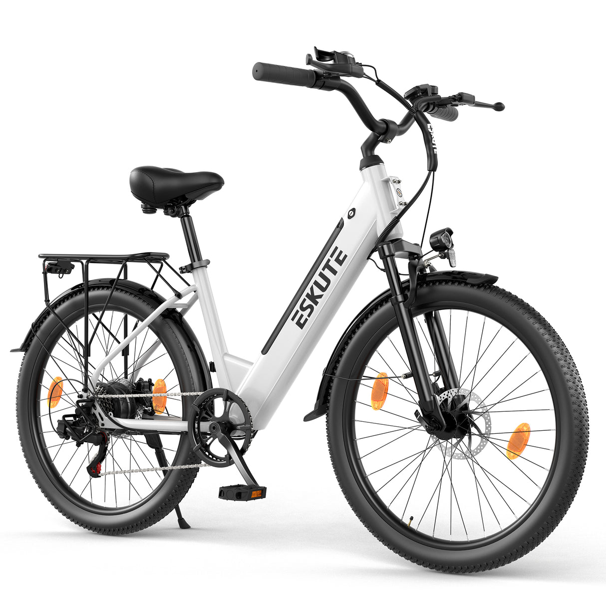 ESKUTE C100 Plus 26" Vélo Électrique pour Trajet Quotidien 250W Moteur 36V 13Ah Batterie