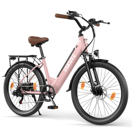 ESKUTE C100 Plus 26" Vélo Électrique pour Trajet Quotidien 250W Moteur 36V 13Ah Batterie