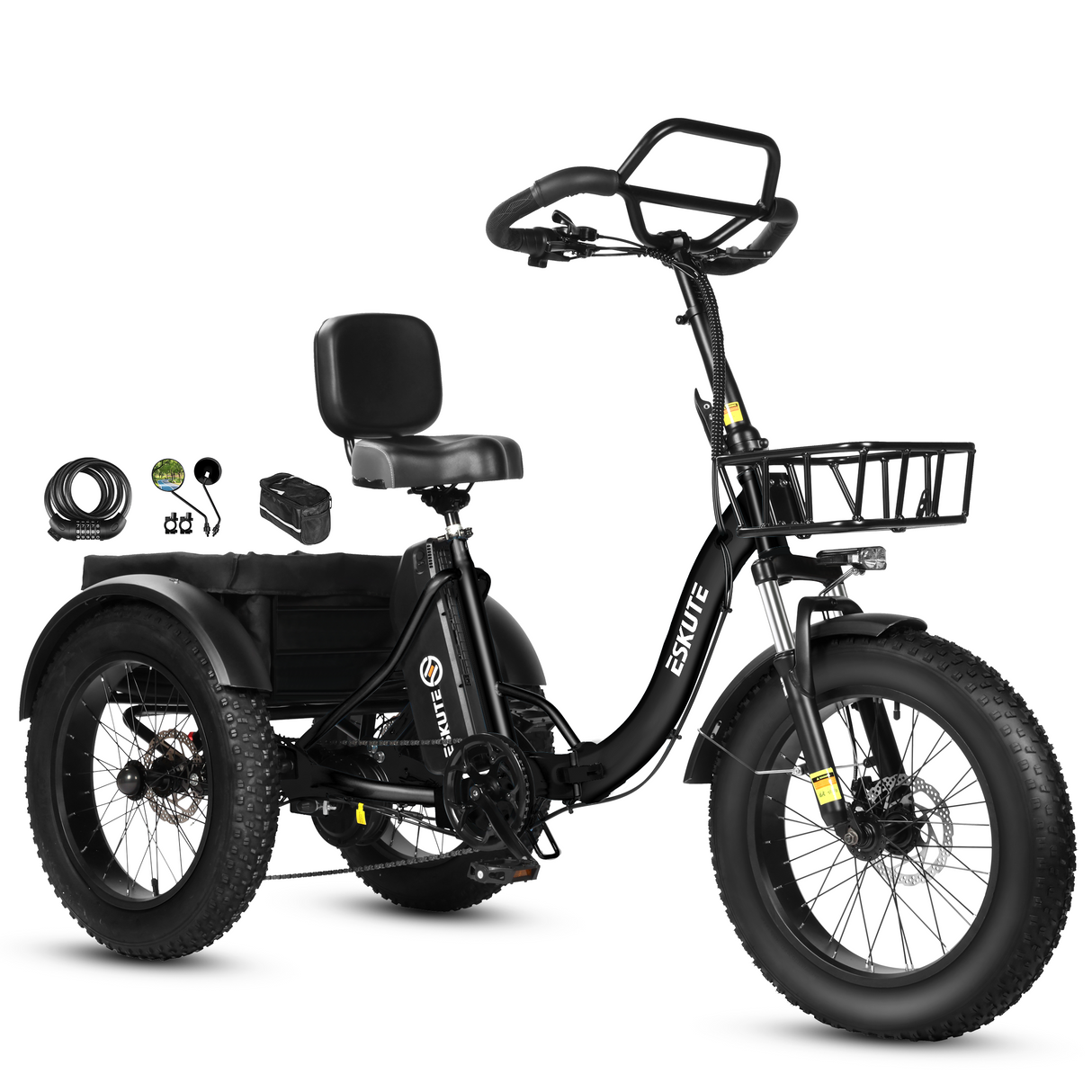 ESKUTE T302 PRO 20" Vélo électrique cargo 250W Moteur 48V 20.8Ah Batterie