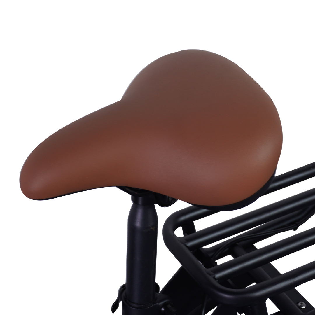 GELEIPU C14 14" Trotinette Électrique 500W Moteur 48V 17.5Ah Siège et Porte-Bagages