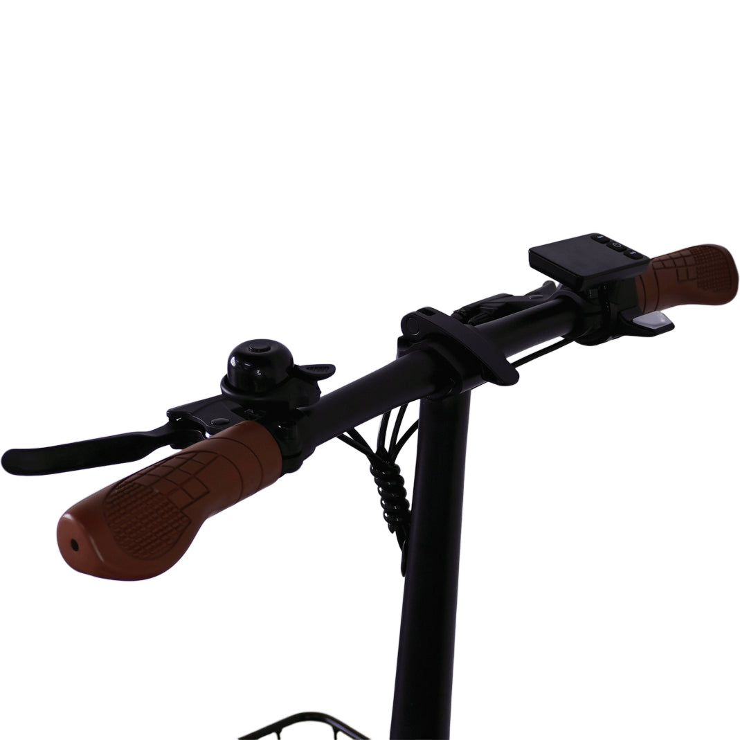 GELEIPU C14 14" Trotinette Électrique 500W Moteur 48V 17.5Ah Siège et Porte-Bagages