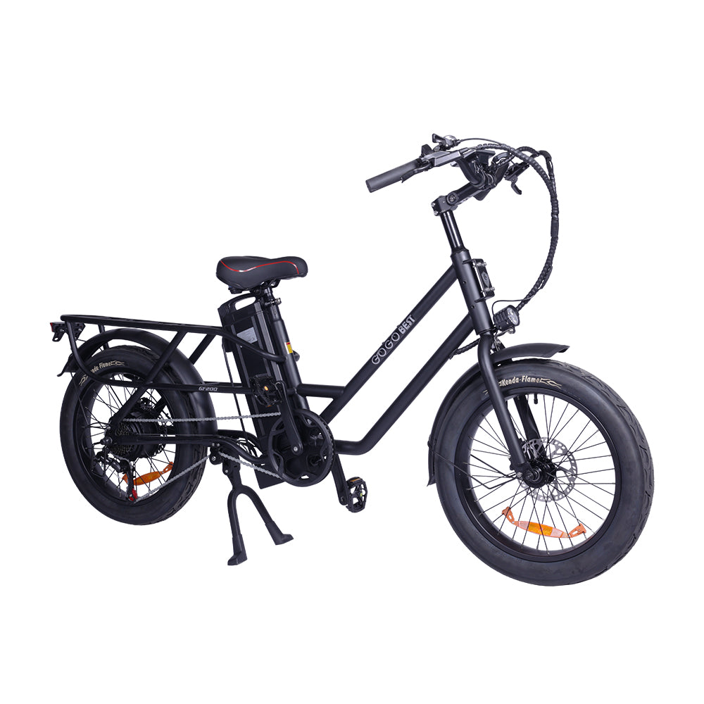 GOGOBEST GF200 Vélo cargo électrique 20" avec moteur 500W et 48V 15,6Ah batterie