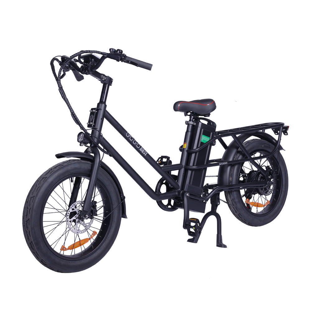 GOGOBEST GF200 Vélo cargo électrique 20" avec moteur 500W et 48V 15,6Ah batterie