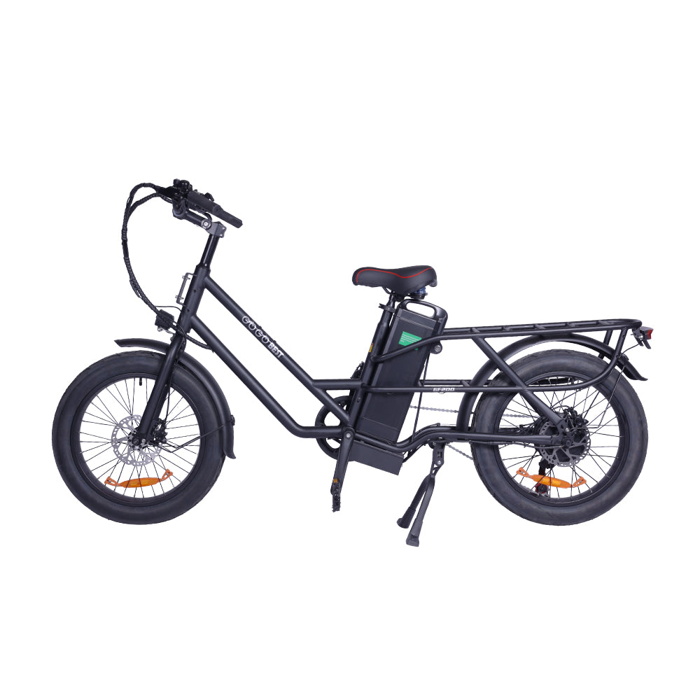 GOGOBEST GF200 Vélo cargo électrique 20" avec moteur 500W et 48V 15,6Ah batterie