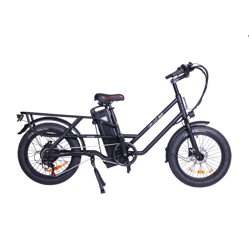 GOGOBEST GF200 Vélo cargo électrique 20" avec moteur 500W et 48V 15,6Ah batterie