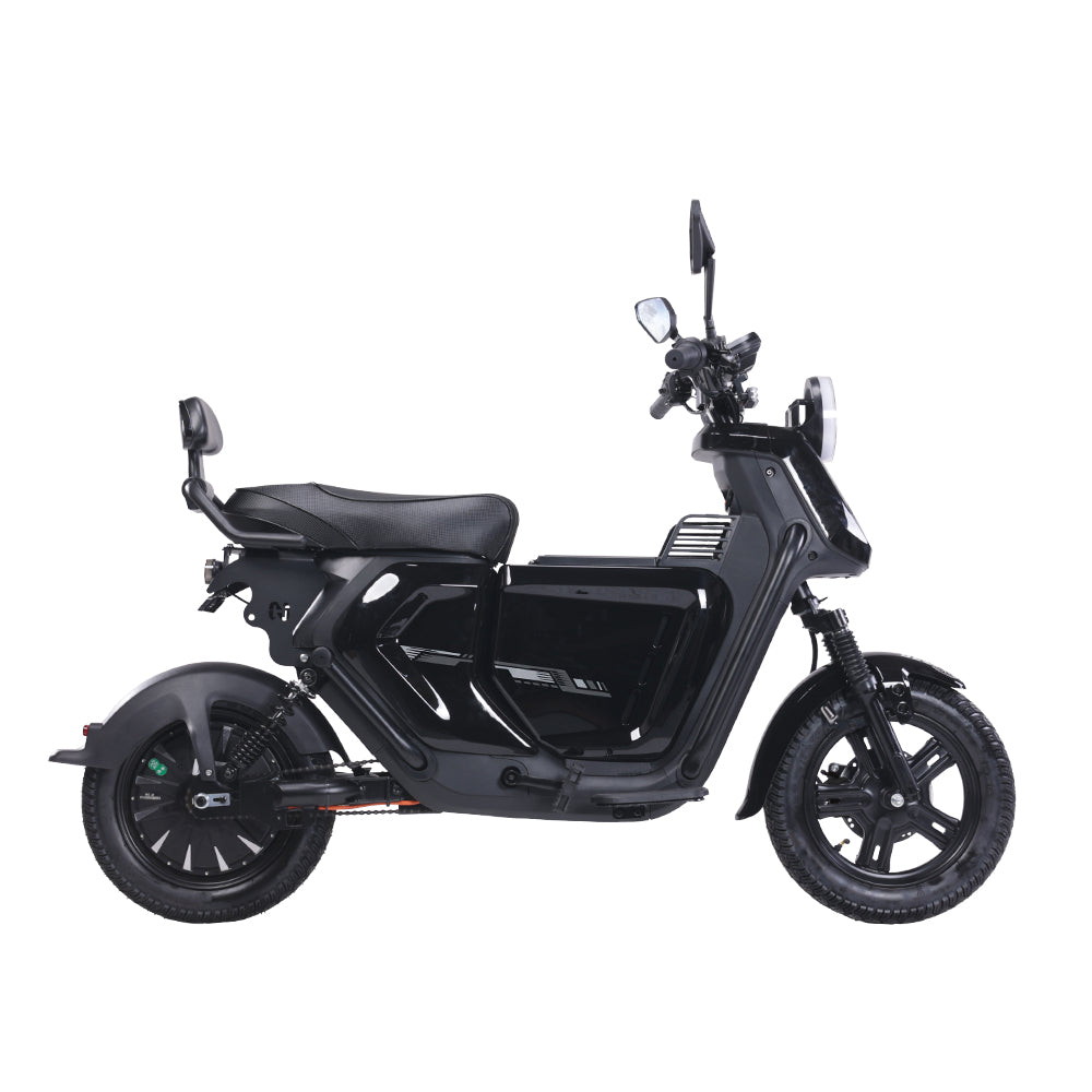 BEZIOR XIAONIU A 12" Electric Motorcycle 1500W Motor 48V 20Ah Battery