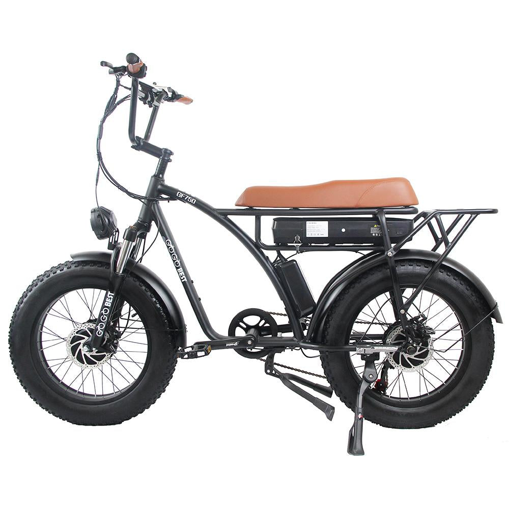 GOGOBEST GF750 20" vélo tout-Terrain électrique gros pneu 1000W*2 Double Moteurs 48V 17,5Ah Batterie