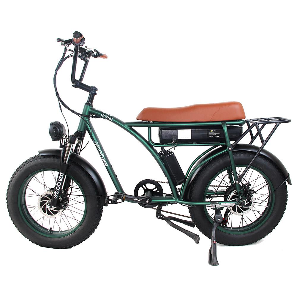 GOGOBEST GF750 20" vélo tout-Terrain électrique gros pneu 1000W*2 Double Moteurs 48V 17,5Ah Batterie