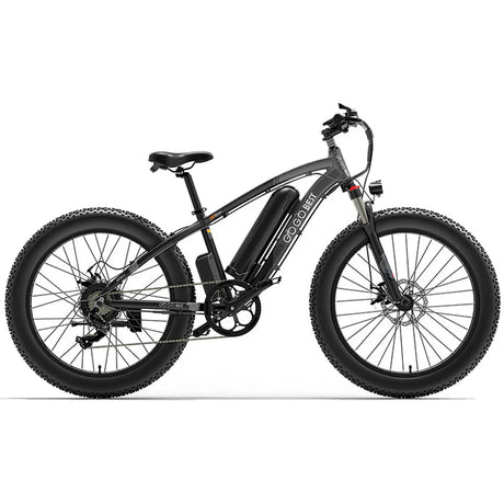 Bicicleta de montaña eléctrica GOGOBEST GF600 de 26 pulgadas con neumáticos anchos, motor de 1000 W y batería de 48 V y 13 Ah