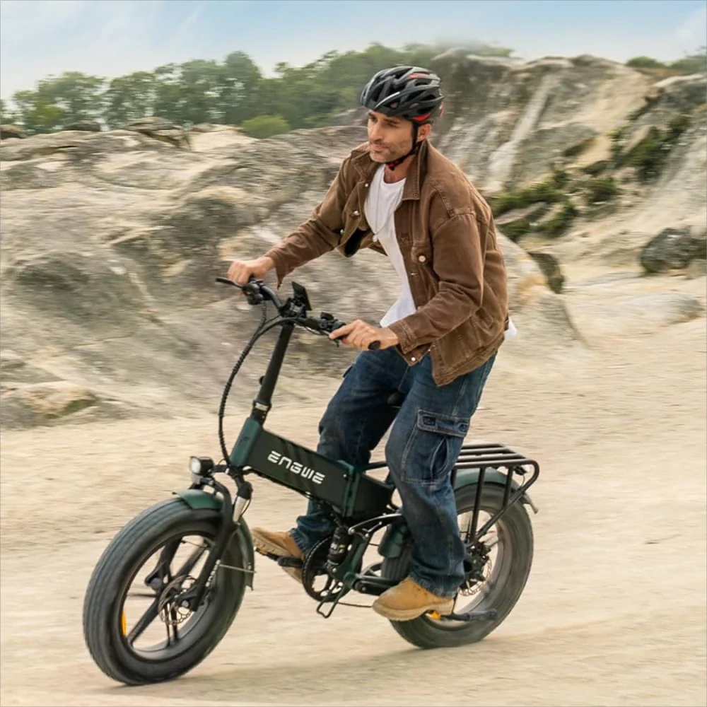 ENGWE Engine Pro 2.0 20" Vélo électrique pliant à gros pneus 1200W Moteur 48V 16Ah Batterie