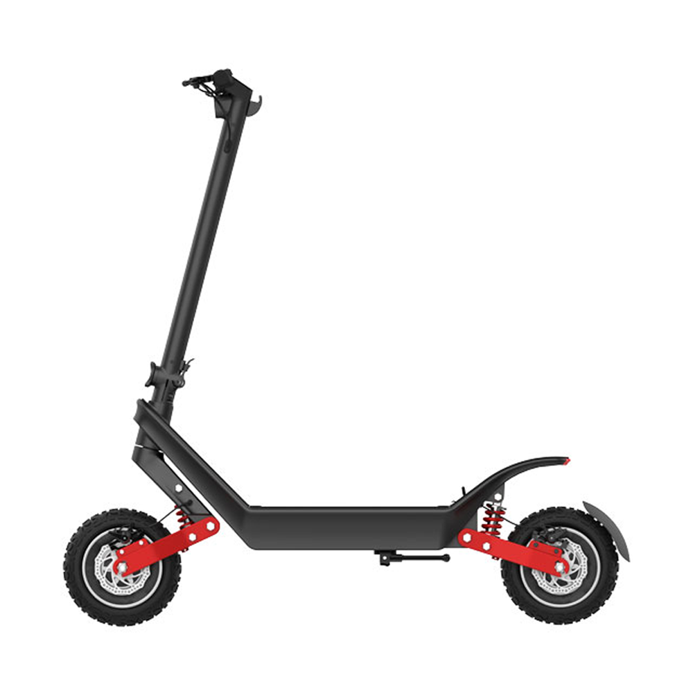 Patinete eléctrico plegable KIXIN X10 de 11 pulgadas, motor dual de 1000 W, batería de 48 V y 18,2 Ah