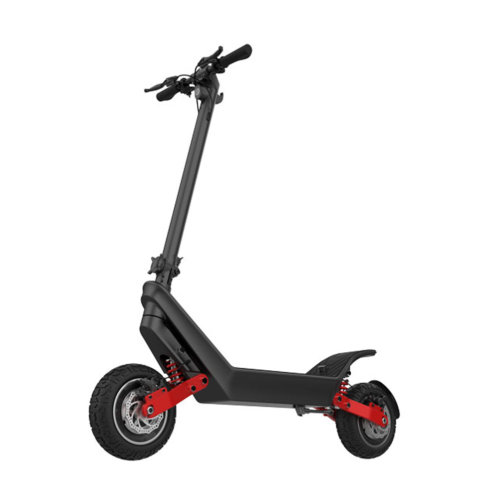 Patinete eléctrico plegable KIXIN X10 de 11 pulgadas, motor dual de 1000 W, batería de 48 V y 18,2 Ah
