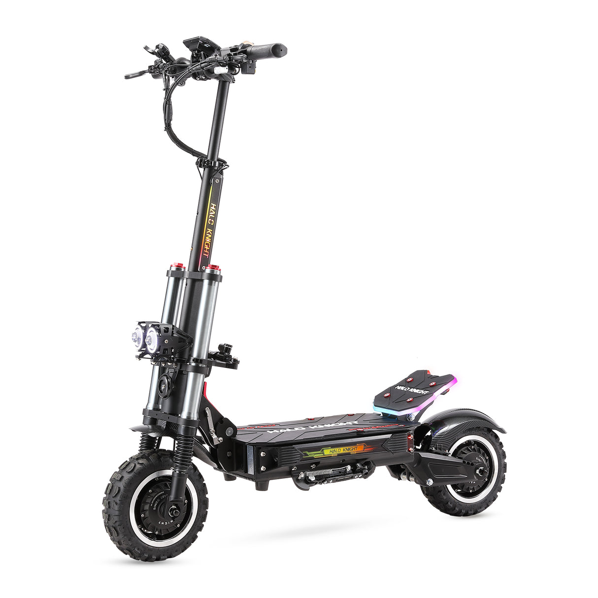 HALO KNIGHT T107 Pro 11" Trottinette électrique pliante 3000W*2 Double Moteur 60V 38,4Ah Batterie