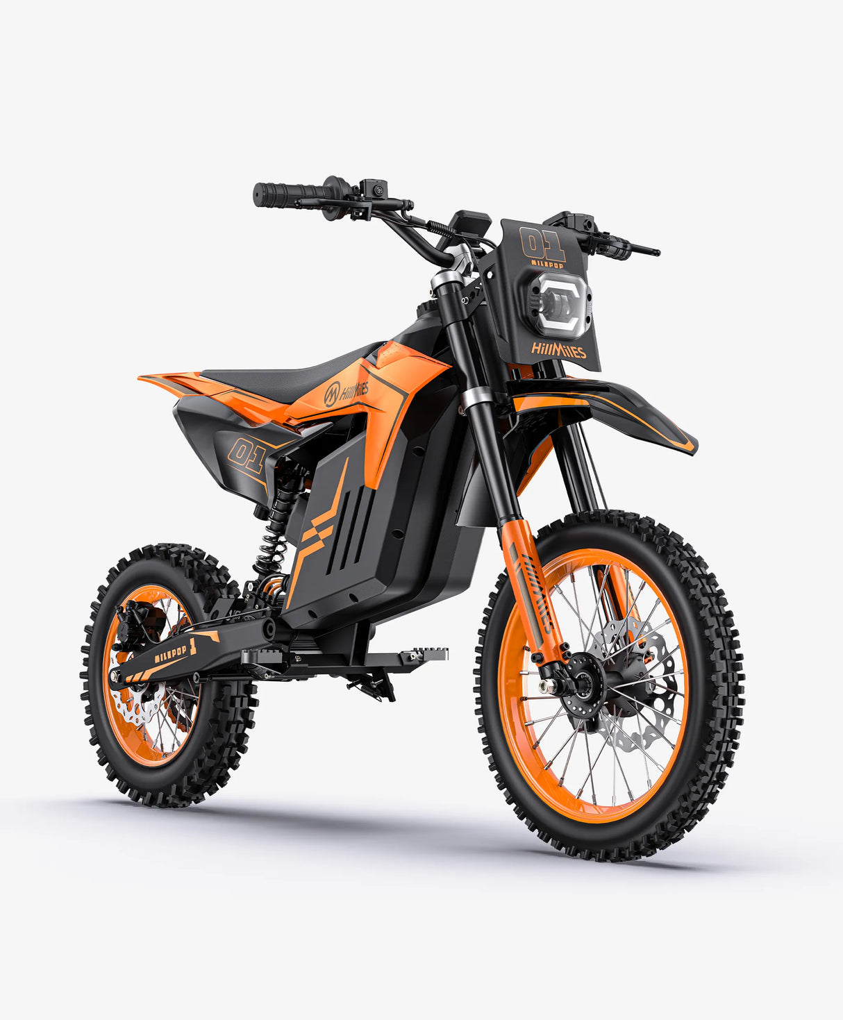 HILLMILES Mile Pop 1 14" Vélo électrique tout-terrain 3000W Summit Moteur 48V 25Ah Batterie