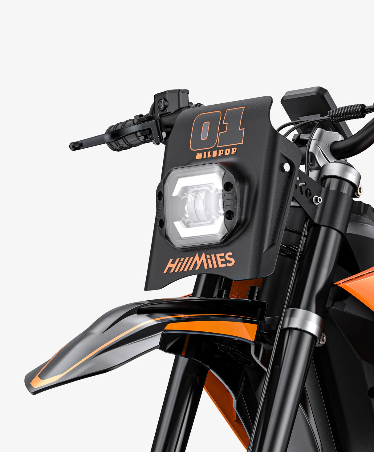 HILLMILES Mile Pop 1 14" Vélo électrique tout-terrain 3000W Summit Moteur 48V 25Ah Batterie