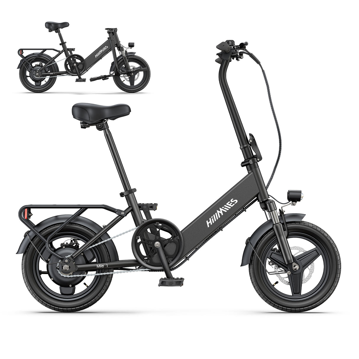HILLMILES Mile1 Vélo électrique pour femmes avec cadre bas Moteur 250W 36V 10,4Ah batterie