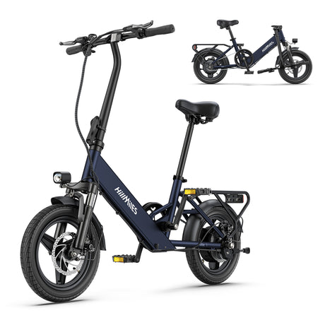 HILLMILES Mile1 Vélo électrique pour femmes avec cadre bas Moteur 250W 36V 10,4Ah batterie