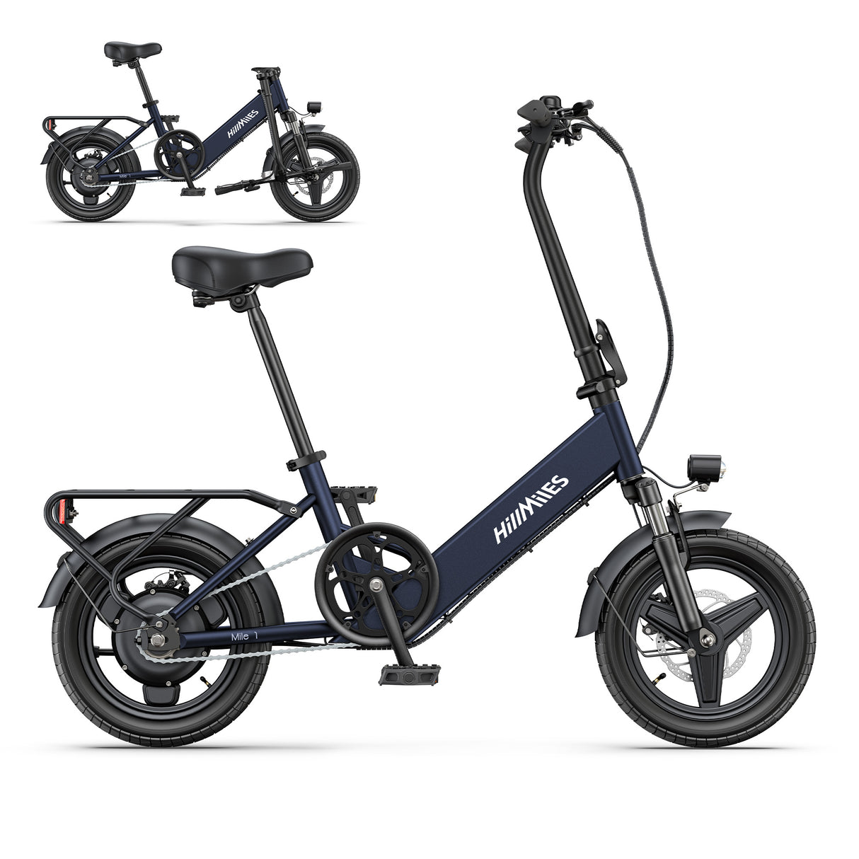 HILLMILES Mile1 Vélo électrique pour femmes avec cadre bas Moteur 250W 36V 10,4Ah batterie