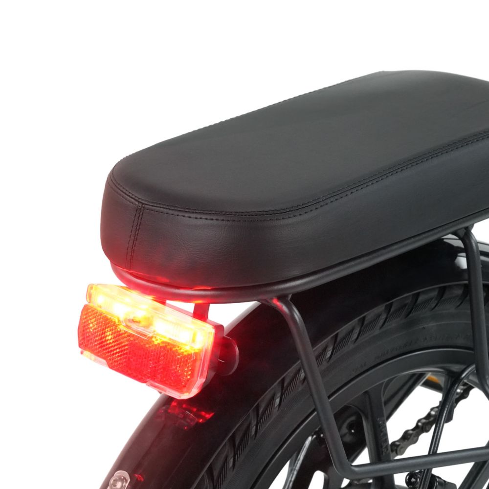 Bicicleta eléctrica plegable ISINWHEEL U3 de 16" con motor de 500 W y batería de 36 V y 7,8 Ah