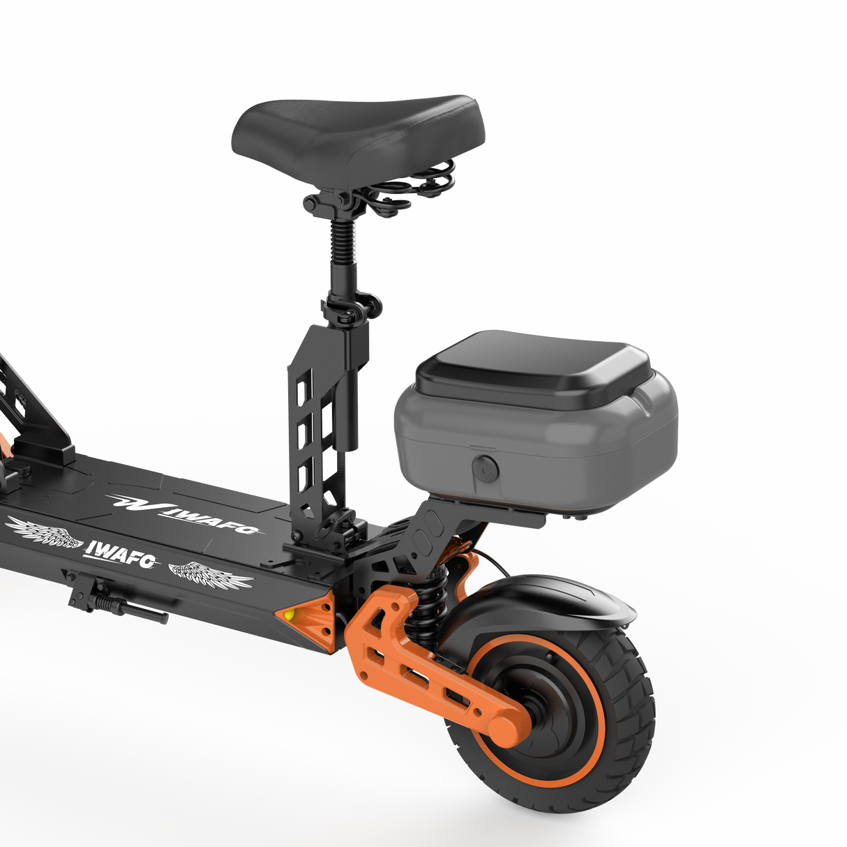 IWAFO IS2 10" Trottinette électrique avec siège 800W Motor 48V 15Ah Batterie