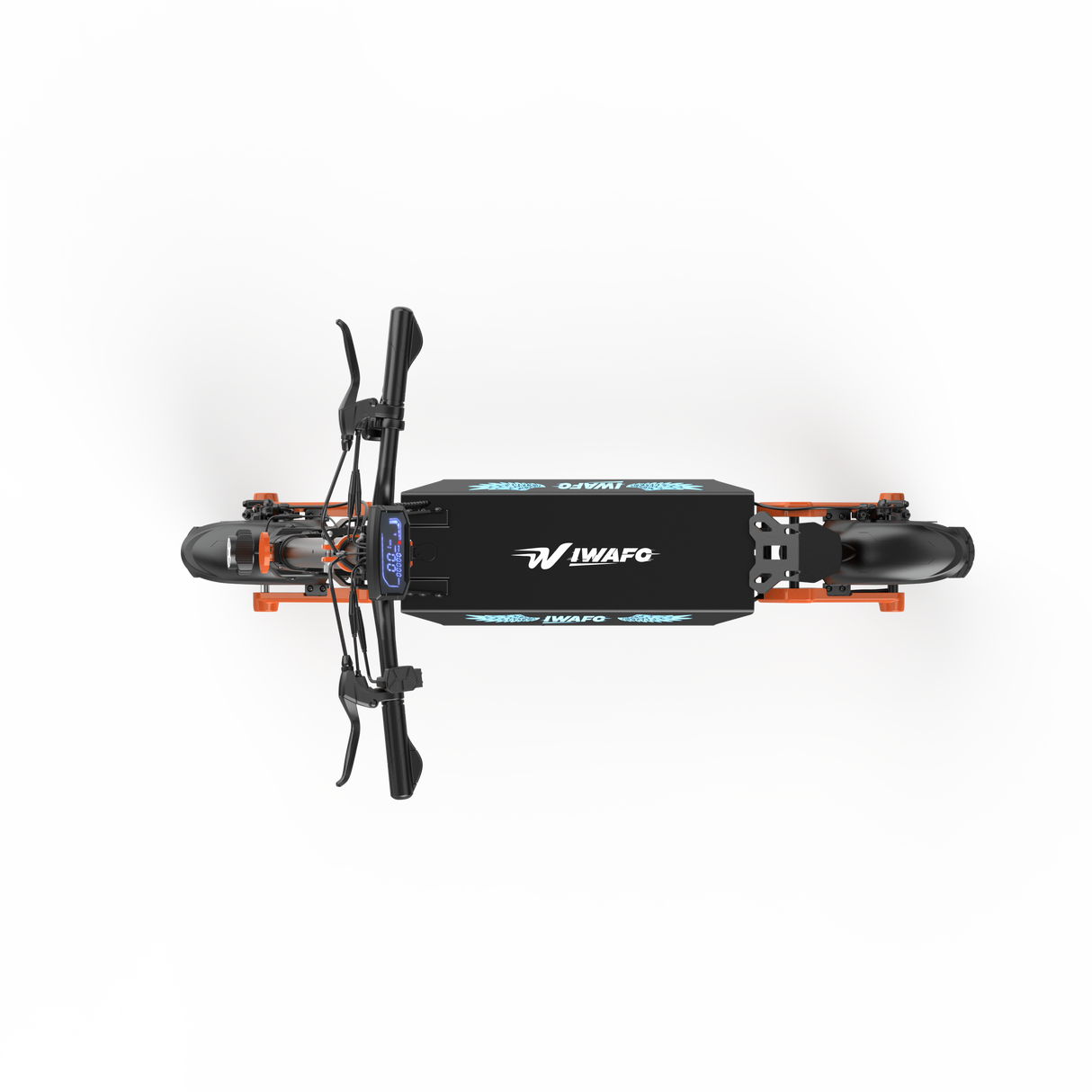 IWAFO IS2 10" Trottinette électrique avec siège 800W Motor 48V 15Ah Batterie