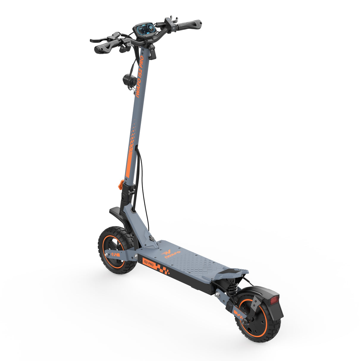 IWAFO IS2Pro 10" Trottinette électrique tout-terrain 2*1000W Dual Motors 52V 20Ah Batterie