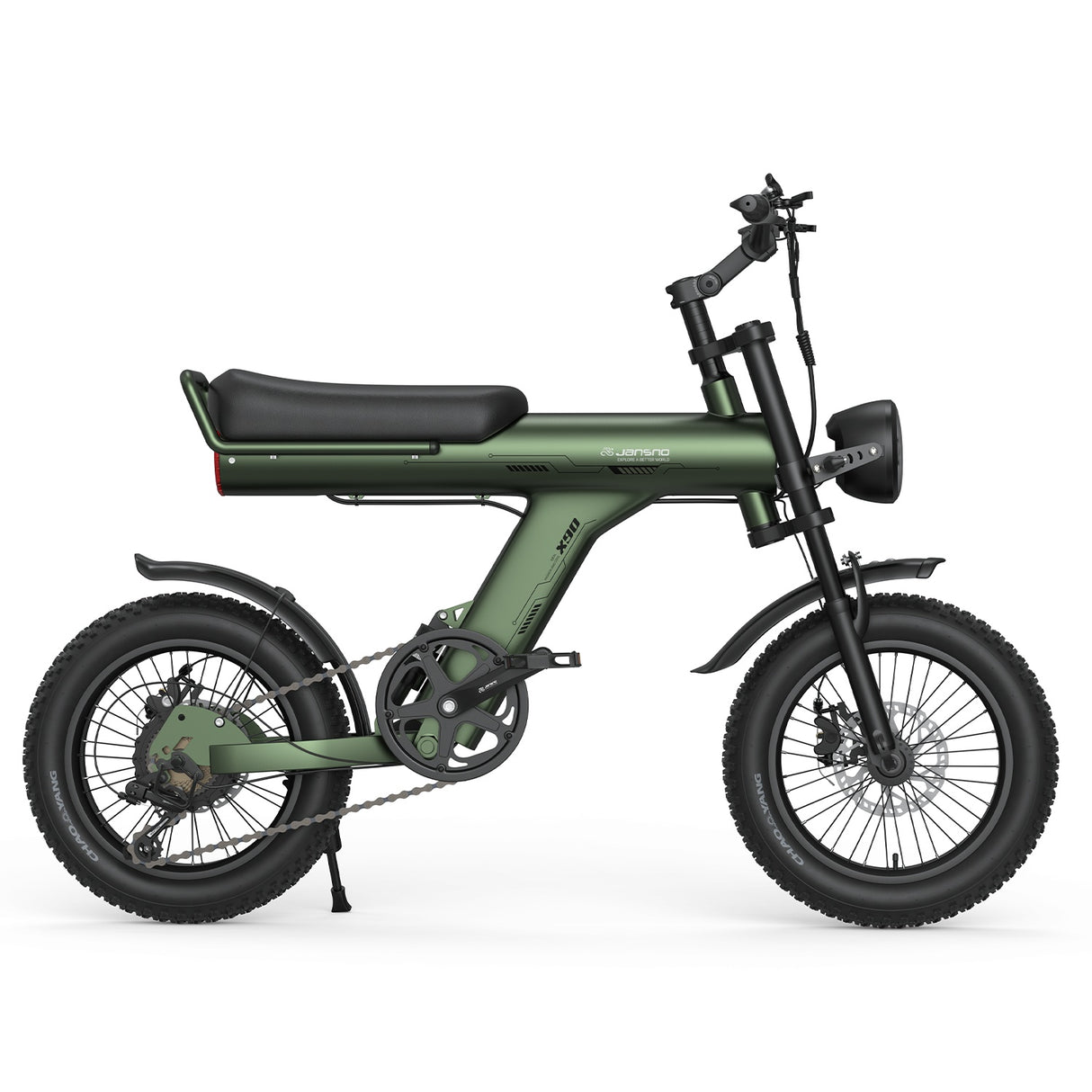 JANSNO X90 16" Vélo électrique tout-terrain 750W Moteur 48V 14Ah Batterie