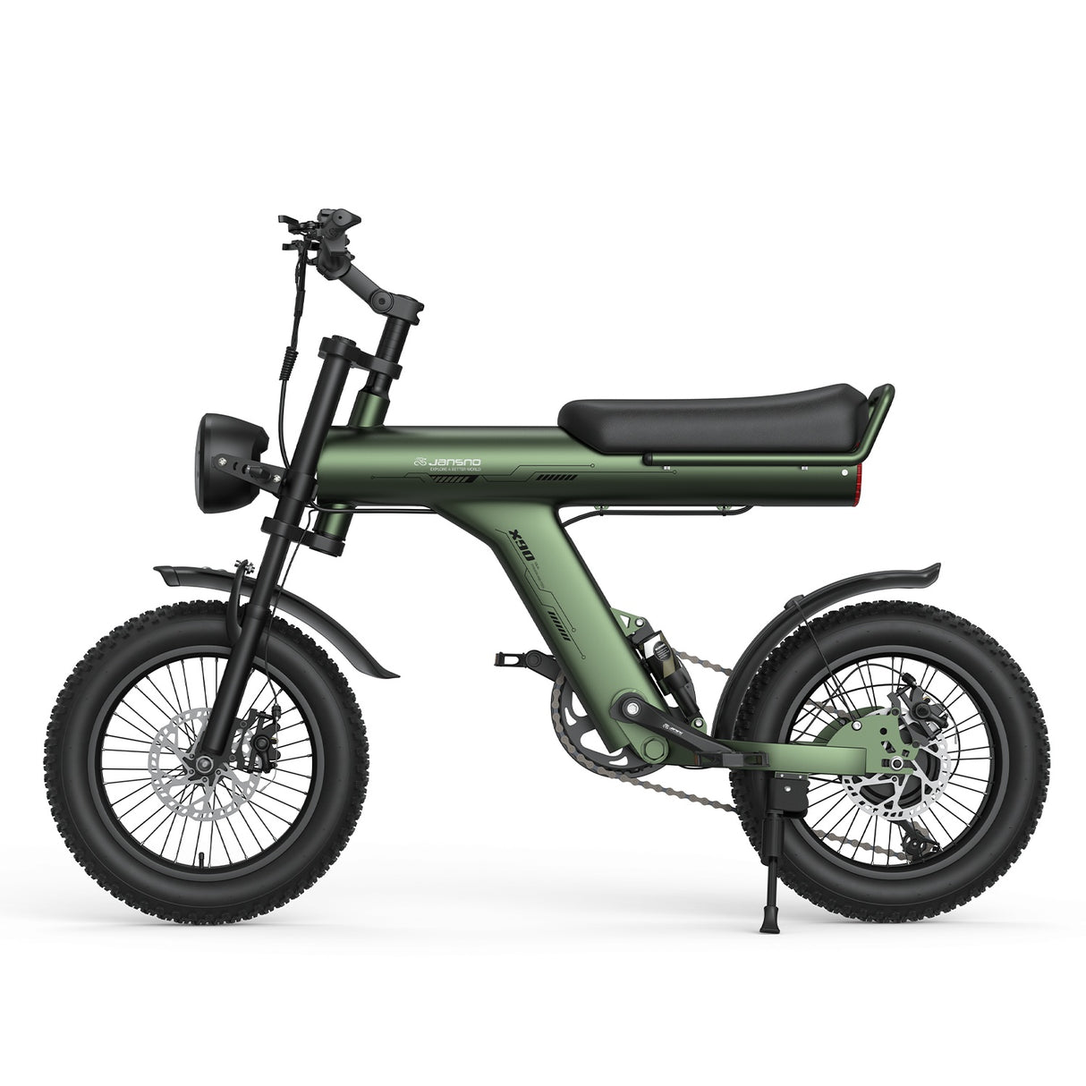 JANSNO X90 16" Vélo électrique tout-terrain 750W Moteur 48V 14Ah Batterie
