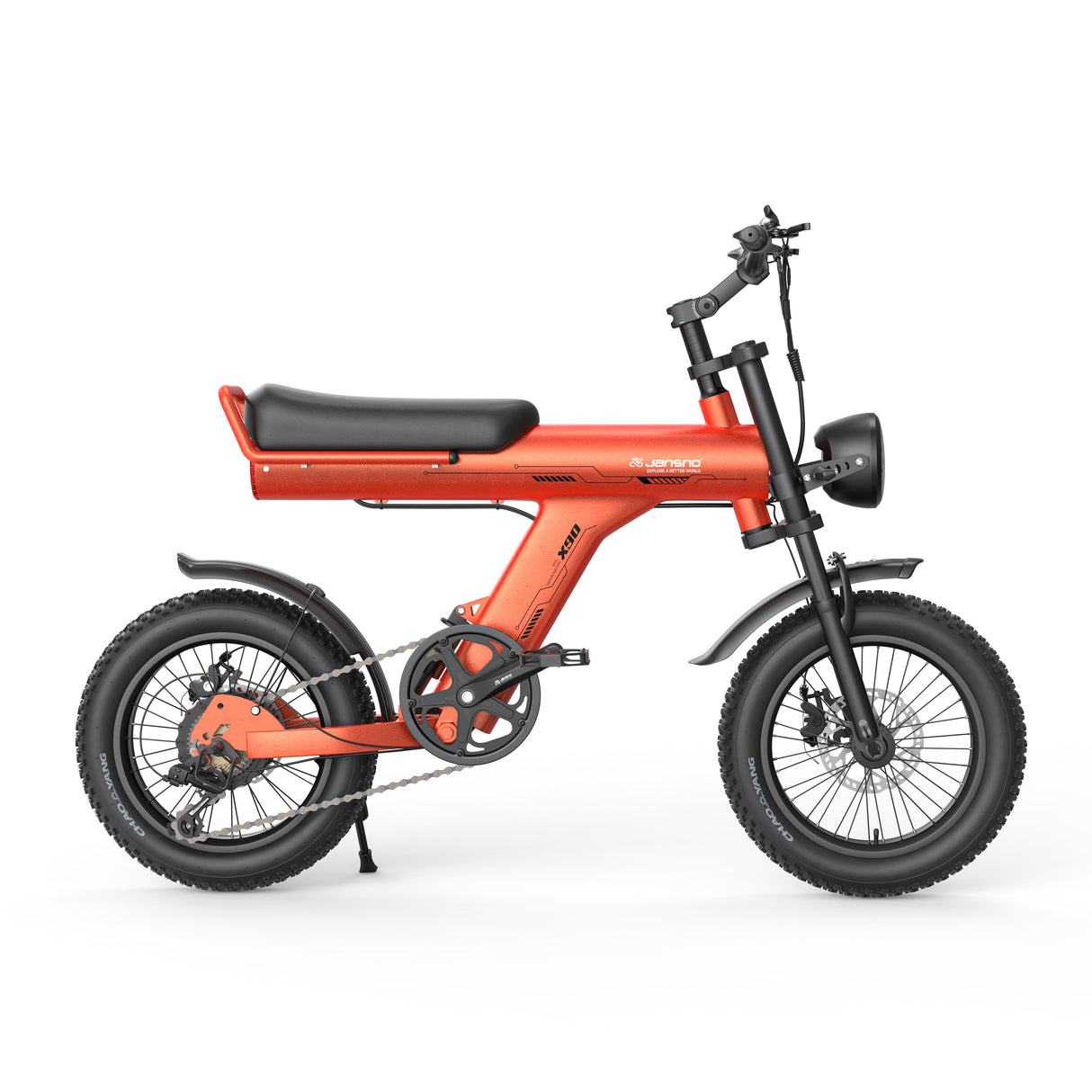 JANSNO X90-Y 16" Vélo électrique tout-terrain 750W Moteur 48V 25Ah Batterie