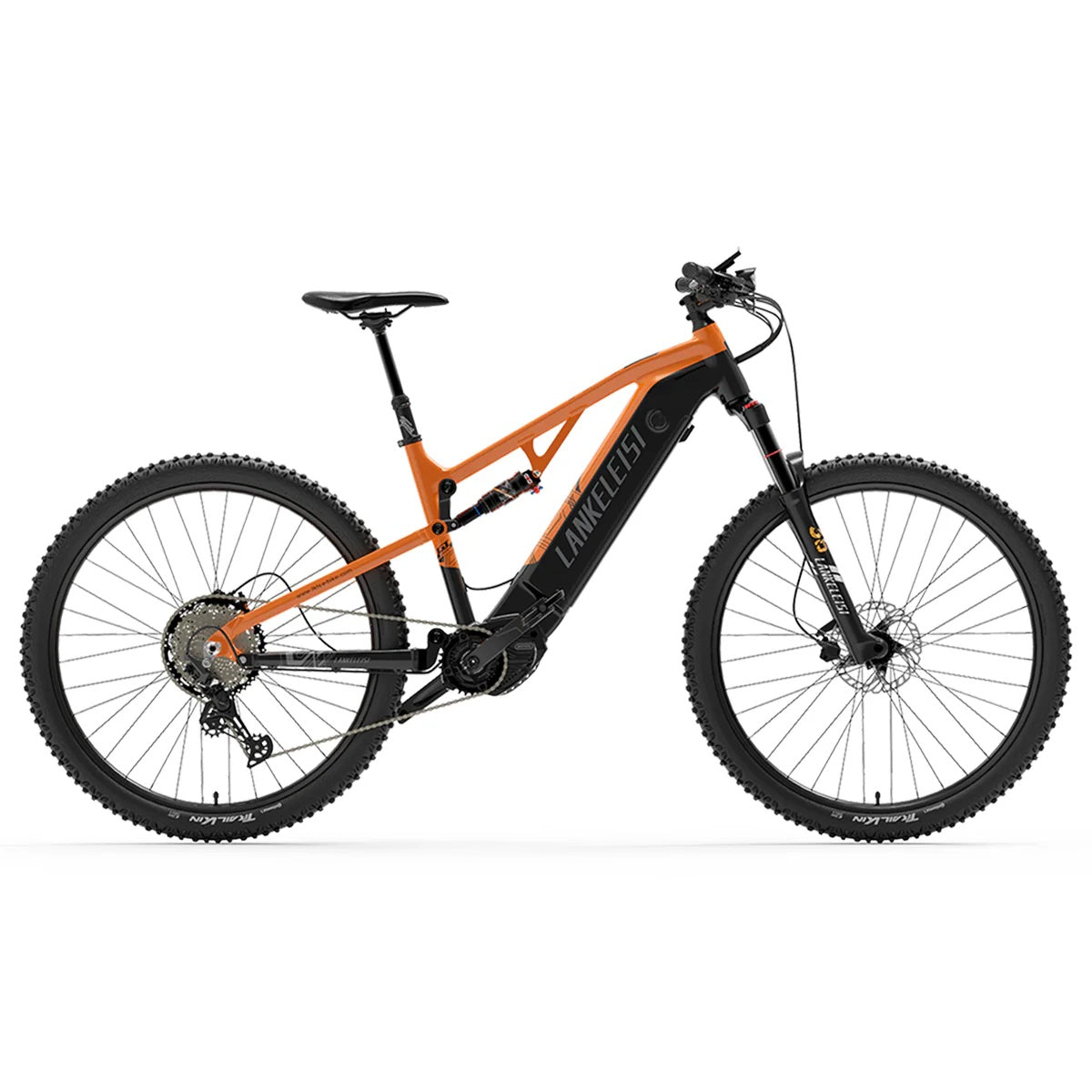 LANKELEISI GT800 Vélo Tout Terrain 29" Électrique Moteur 500W 48V 20Ah Batterie