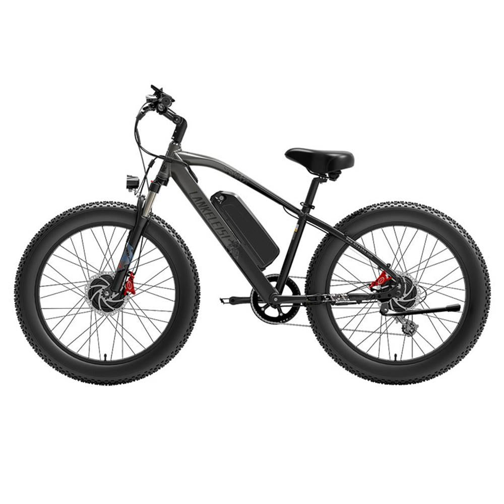 Lankeleisi MG740 PLUS 26" Vélo électrique Fat Tire Off-Road 1000W*2 Double Moteur 48V 20Ah Batterie