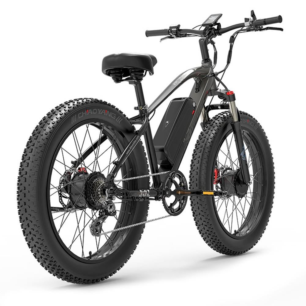 Lankeleisi MG740 PLUS 26" Vélo électrique Fat Tire Off-Road 1000W*2 Double Moteur 48V 20Ah Batterie