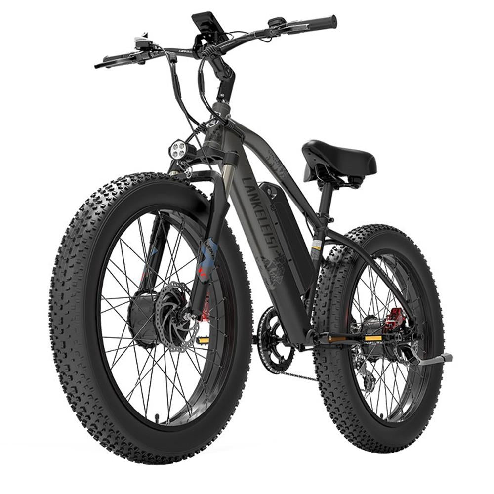Lankeleisi MG740 PLUS 26" Vélo électrique Fat Tire Off-Road 1000W*2 Double Moteur 48V 20Ah Batterie