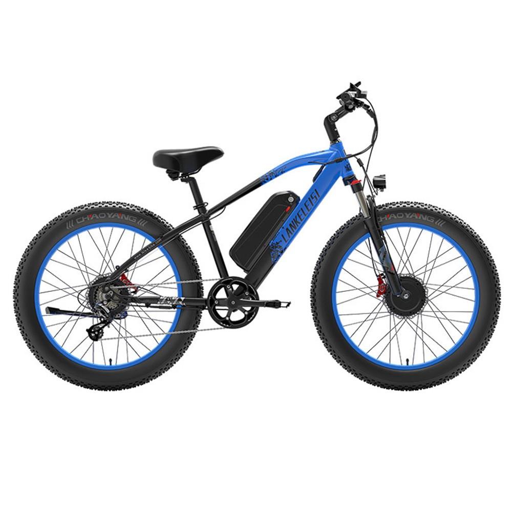 Lankeleisi MG740 PLUS 26" Vélo électrique Fat Tire Off-Road 1000W*2 Double Moteur 48V 20Ah Batterie