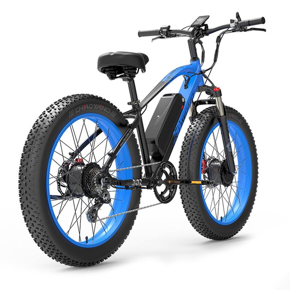 Lankeleisi MG740 PLUS 26" Vélo électrique Fat Tire Off-Road 1000W*2 Double Moteur 48V 20Ah Batterie