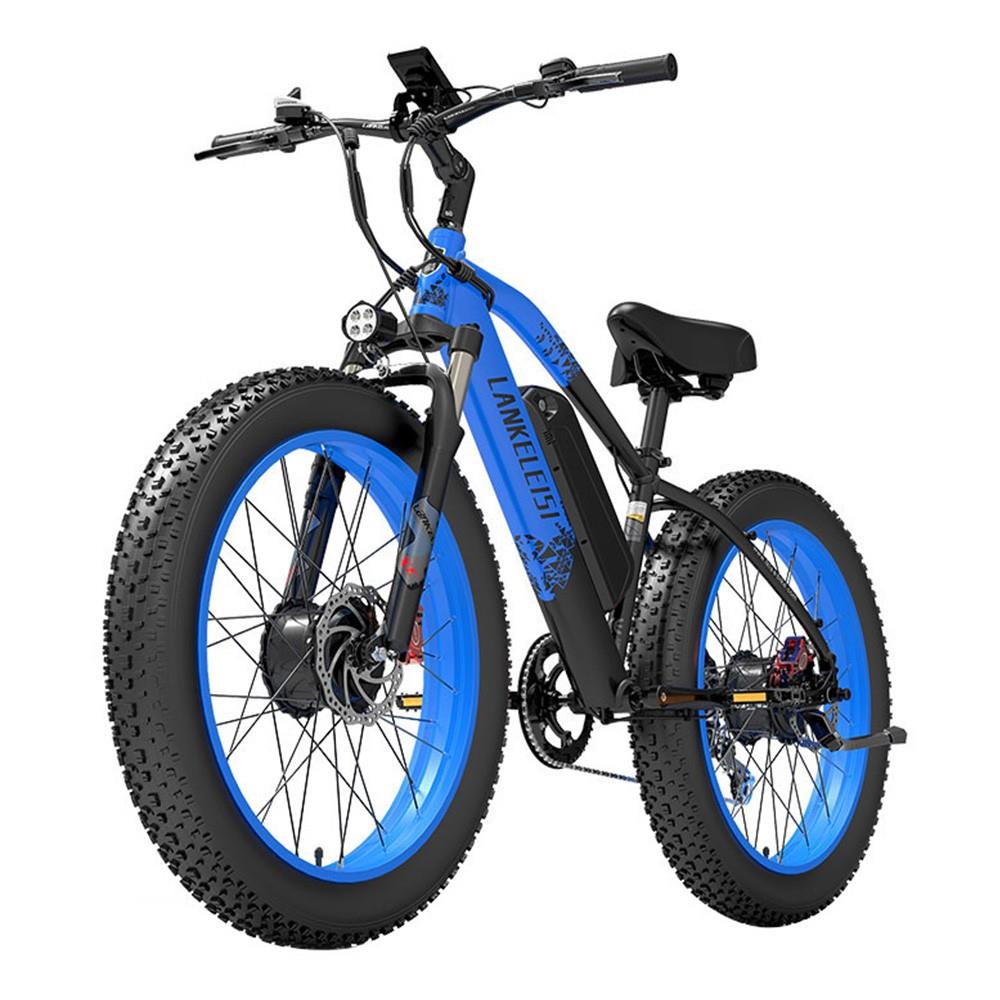 Lankeleisi MG740 PLUS 26" Vélo électrique Fat Tire Off-Road 1000W*2 Double Moteur 48V 20Ah Batterie