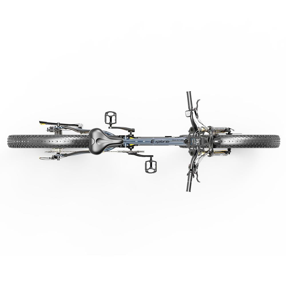 Bicicleta eléctrica de montaña Lankeleisi RV700 de 26 pulgadas, neumáticos anchos, motor de 1000 W, batería de 48 V y 16 Ah