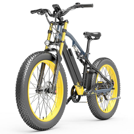 Lankeleisi RV700 26" Vélo électrique Fat Tire Montagne 1000W Moteur 48V 16Ah Batterie