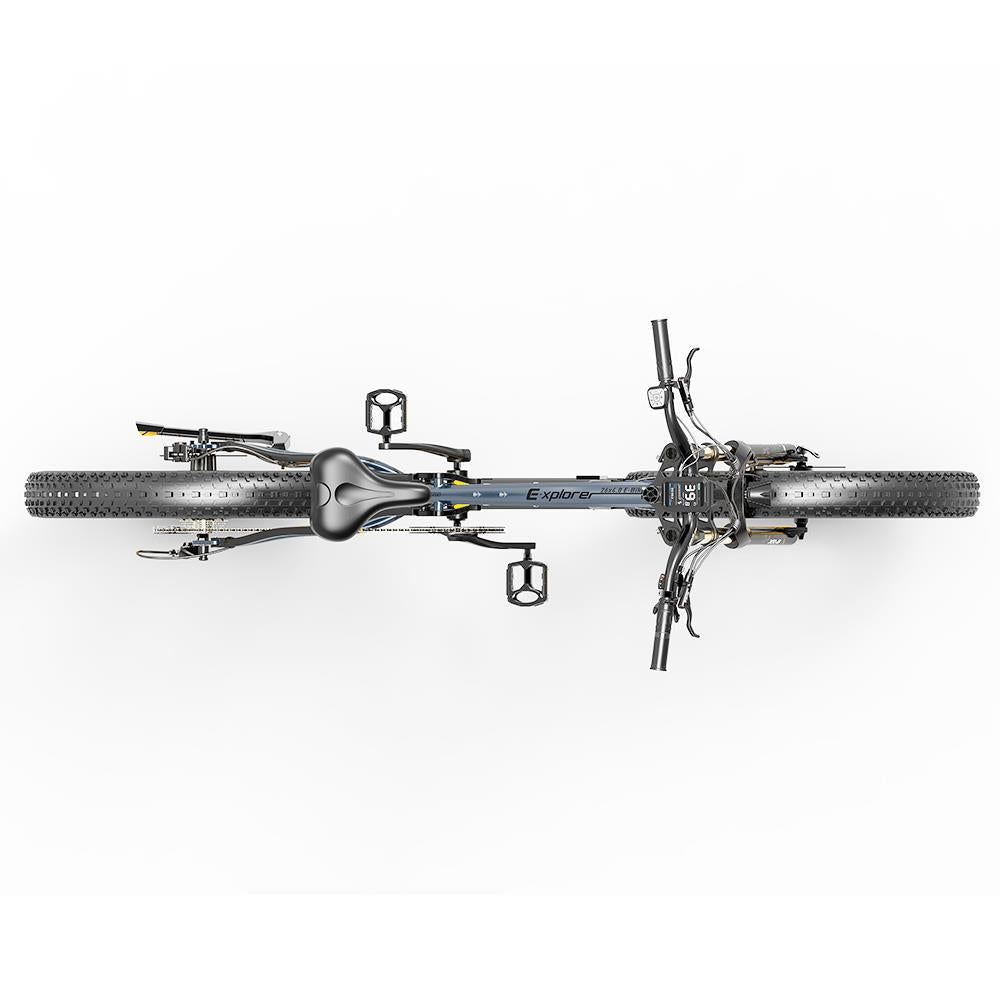 Bicicleta eléctrica de montaña Lankeleisi RV700 de 26 pulgadas, neumáticos anchos, motor de 1000 W, batería de 48 V y 16 Ah