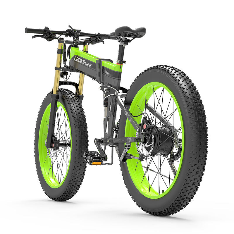LANKELEISI XT750 PLUS 26" VTT électrique 1000W Moteur 48V 17.5Ah Batterie