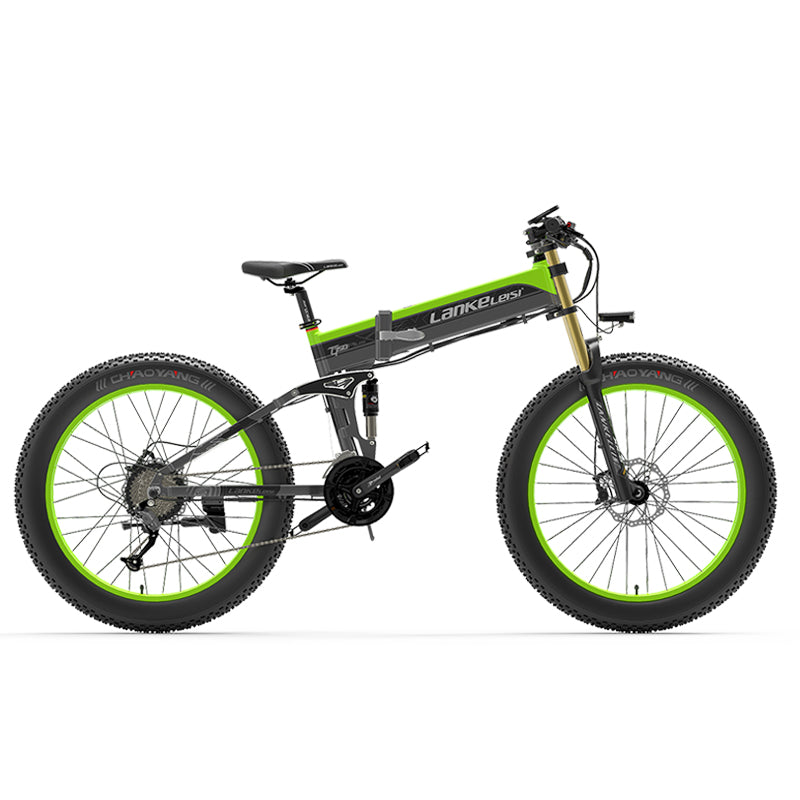 LANKELEISI XT750 PLUS 26" VTT électrique 1000W Moteur 48V 17.5Ah Batterie
