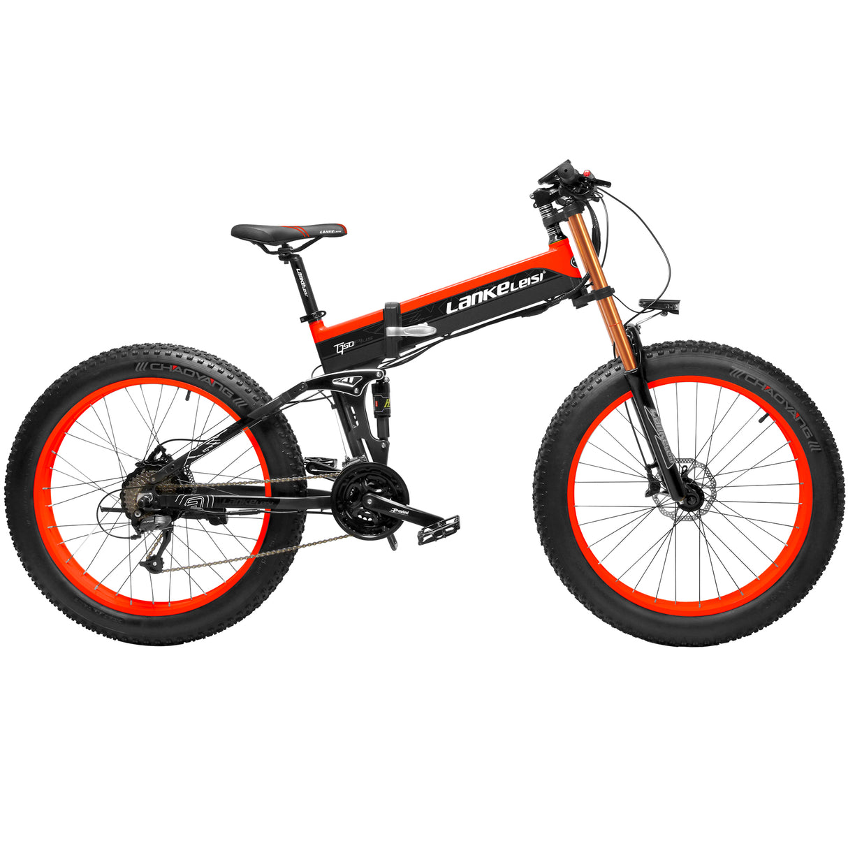 LANKELEISI XT750 PLUS 26" VTT électrique 1000W Moteur 48V 17.5Ah Batterie