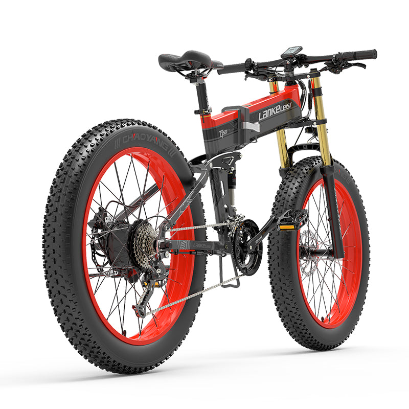 LANKELEISI XT750 PLUS 26" VTT électrique 1000W Moteur 48V 17.5Ah Batterie