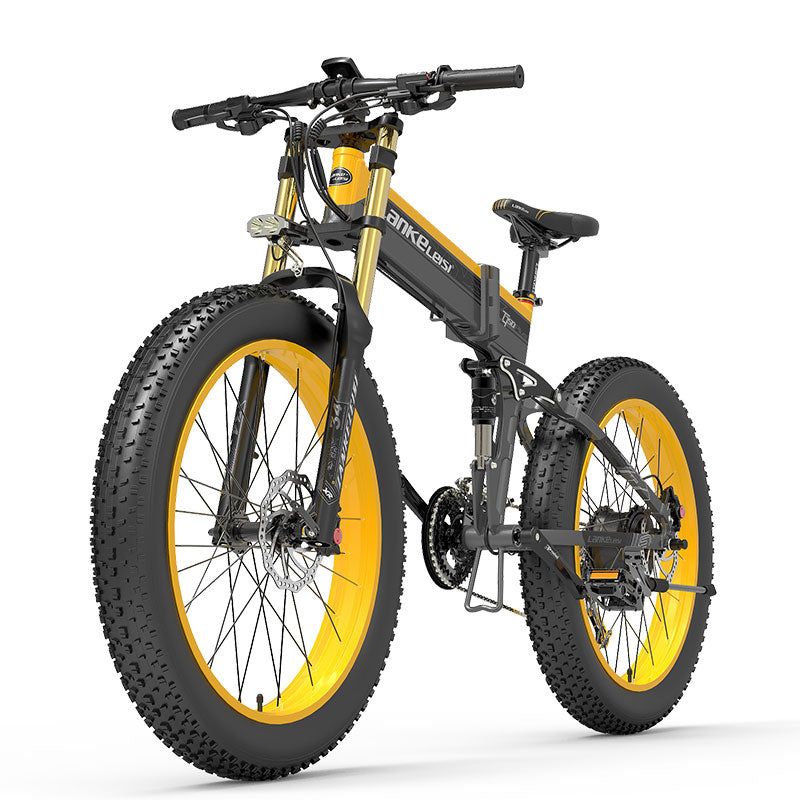 LANKELEISI XT750 PLUS 26" VTT électrique 1000W Moteur 48V 17.5Ah Batterie