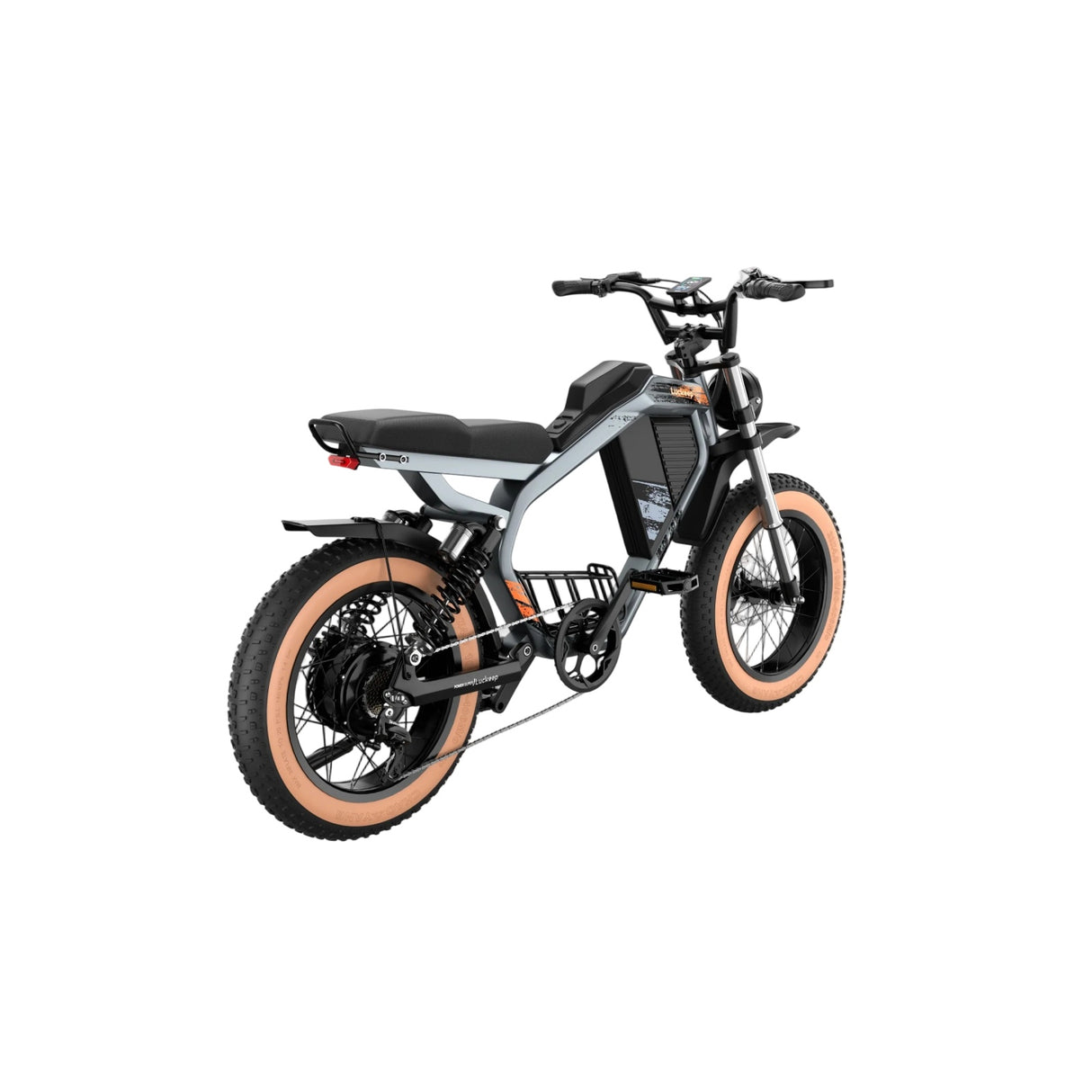 LUCKEEP M5 Max 20" Motocyclette Électrique Tout Terrain 1500W Moteur 52V 20Ah/40Ah Batterie