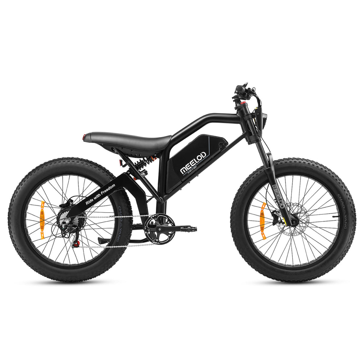MEELOD XT600 26" Vélo électrique rétro tout-terrain Moteur 750W 48V 18Ah Batterie