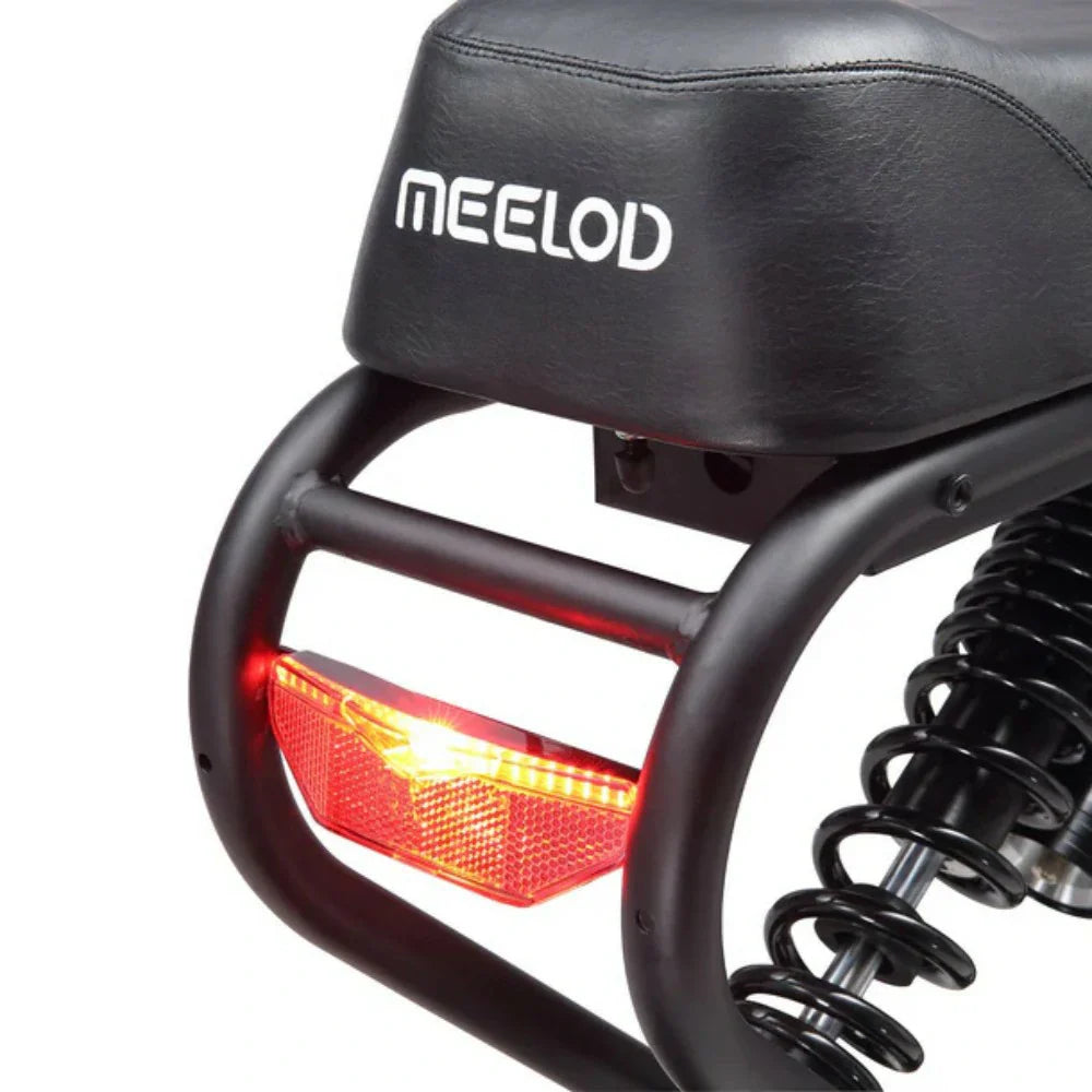 MEELOD DK300 MAX 20" Vélo électrique de style cyclomoteur rétro 1200W de pointe Deux moteurs 48V 20Ah Double Batterie